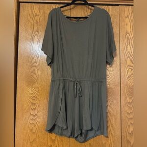 GAP Women's Dark Green Romper